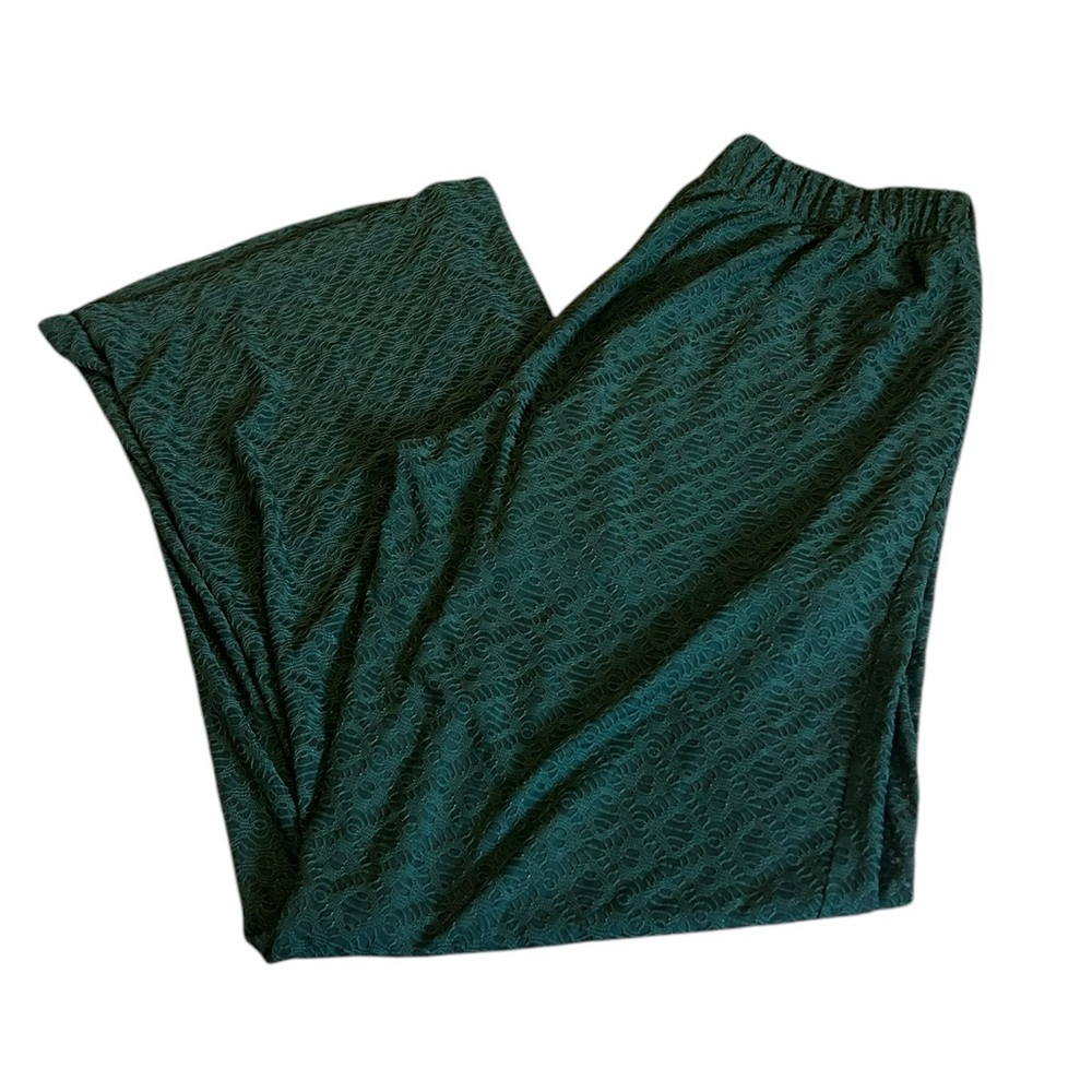 PELOTON lacy green pants